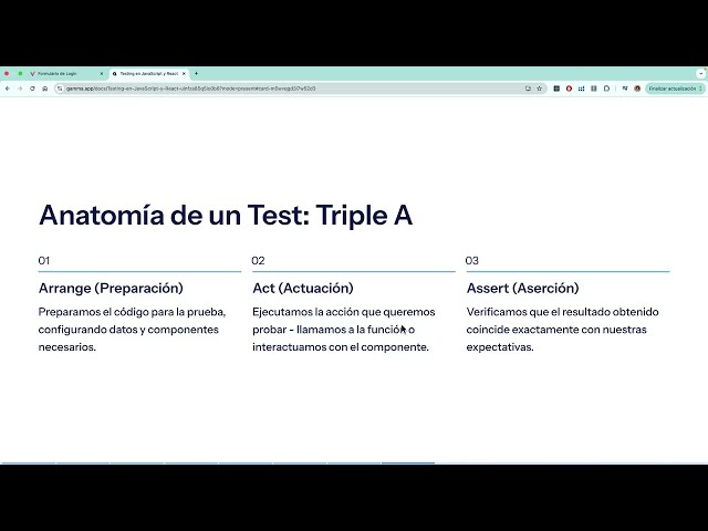 Testing en React: Unitario (RTL) y  End-to-End (Playwright)