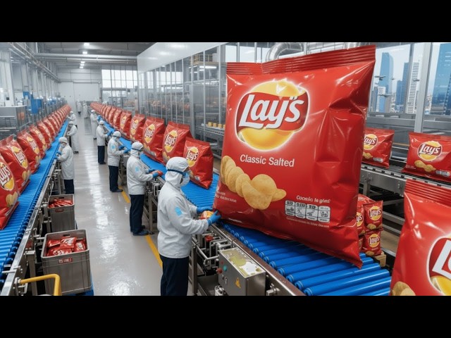 Inside the Potato Chips Factory | Complete Manufacturing Process