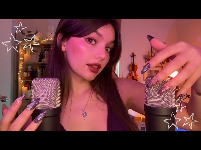 ASMR In Both Your Ears For Instant Tingles (Mouth Sounds, Mic Scratching, Upclose Whispers)