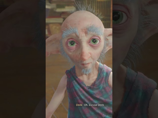 The Most Amazing Animation In Unreal Engine Game! - Hogwarts Legacy! PS5 #shorts
