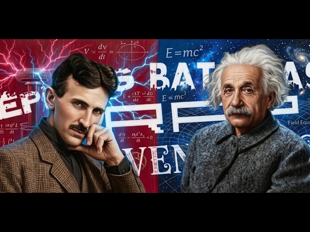 Nikola Tesla VS Albert Einstein. Épicas Batallas del Rap de Inventores | History Rapper