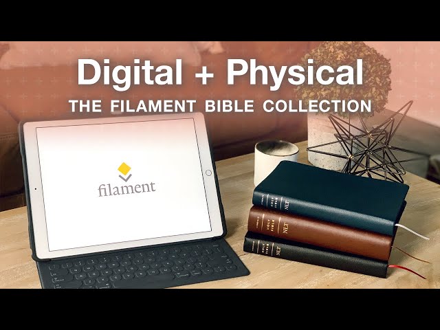 Filament Bible App REVIEW + DEMO (with Physical Bibles!)