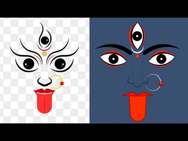 Drawing Maa kali using Python | Kali Puja 2022 Special Video | Python Project