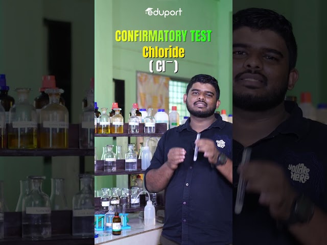 Identification of Chloride | Plus Two Chemistry Lab