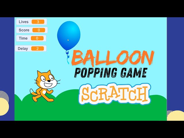 Balloon Popping Game in Scratch 🎈 | Simple Coding Tutorial