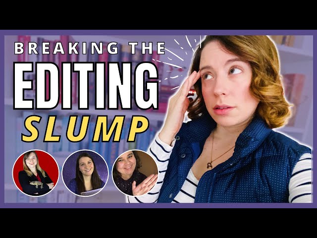 ✍️ EDITING A NOVEL: Tips & Motivation to beat Discouragement, Procrastination & FINISH your Book!