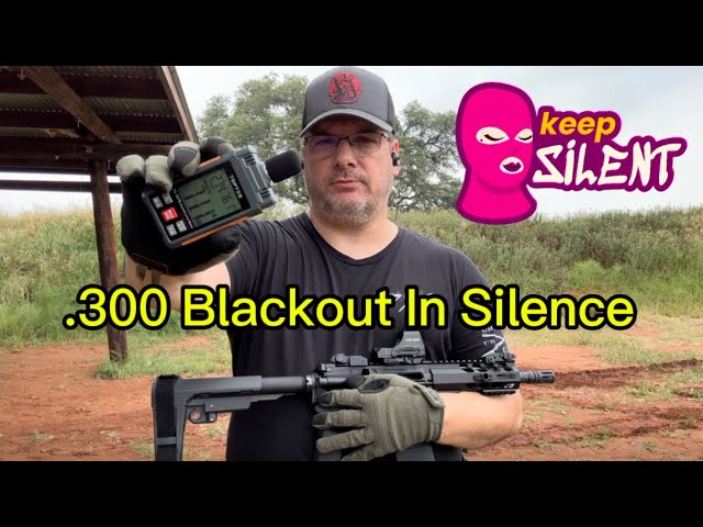 Whisper Quiet: .300 Blackout Suppressor Testing