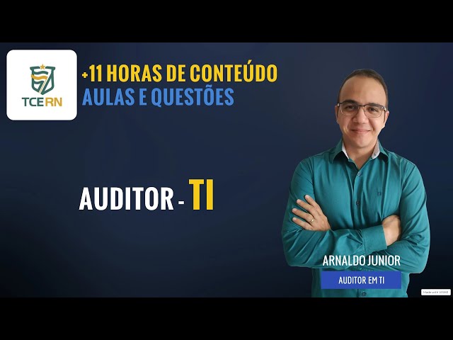 Curso Rápido para AUDITOR DE CONTROLE EXTERNO EM TI do Concurso do TCE RN