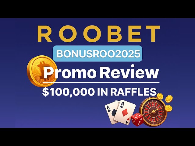 Roobet Promo Code "BONUSROO2025" — Free Referral Bonus + Daily Cashback (FREE Promo Code Review)
