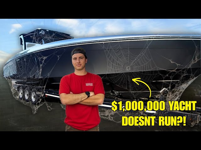 I BOUGHT A YACHT FROM THE AUCTION... EVERYONE WAS WRONG | Midnight Express Build Series Episode 1