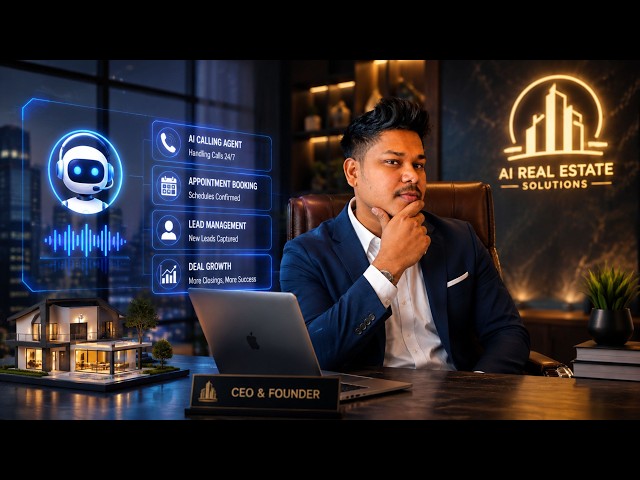 I Built an AI Real Estate Agent That Answers Calls & Books Appointments 24/7