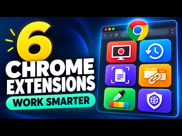 6 Chrome Extensions That Will Double Your Daily Productivity