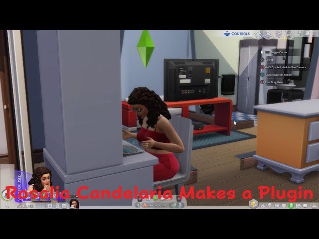 The Sims 4 - Rosalia Candelaria Makes a Plugin (Part 2)