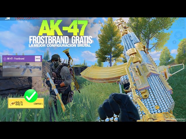 FREE AK 47 IS DEADLY 💀| HOW TO GET FREE AK47 FROSTBRAND | COD MOBILE