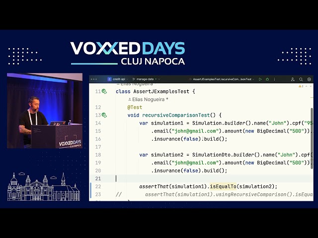 [VDCLUJ2023] Elias Nogueira - Modern Testing Tools for Java Developers