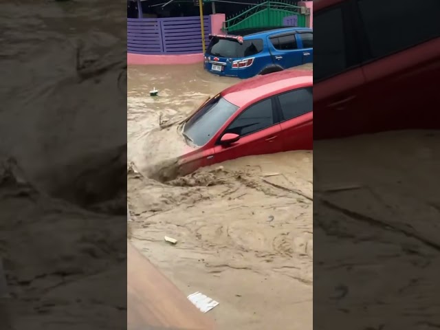 The Flood Was Unstoppable! 🌊😨#flood#flooddisaster#shorts