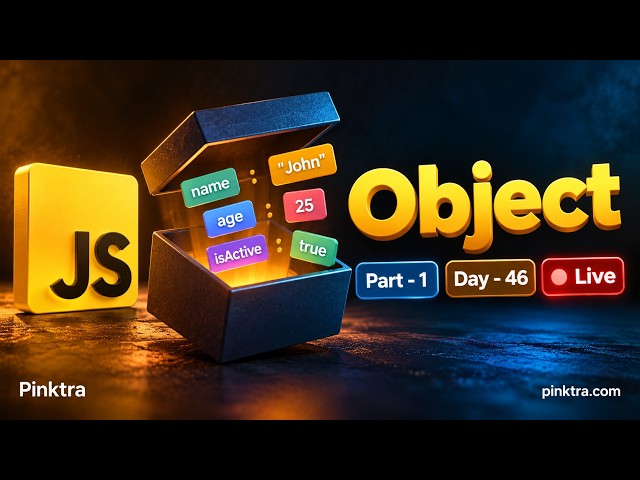 Object | Part 1 | JS | Day 46 | Legend Tech Live | Tamil