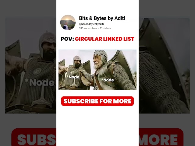 Circular Linked List Explained #shorts
