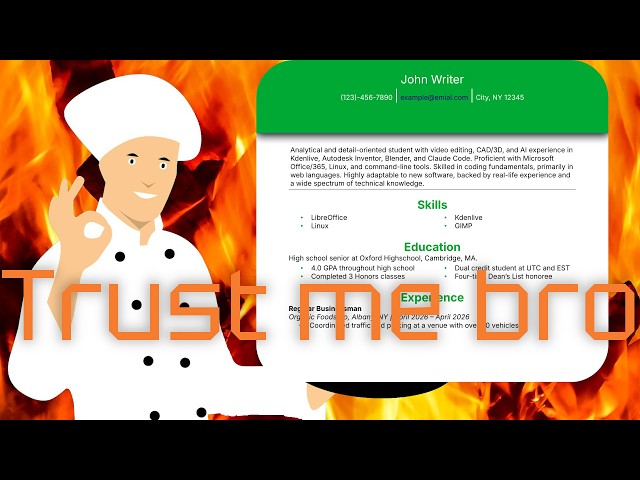 Creating a Resume of All Time in LibreOffice Writer (Tutorial)