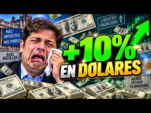 🔥 TAKE ADVANTAGE NOW of the +10% RATE with KICILLOF'S DOLLAR BOND INTEREST 👉 BOND PORTFOLIO