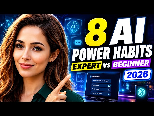 8 AI Power User Habits That Separate Experts From Beginners (2026 Guide)