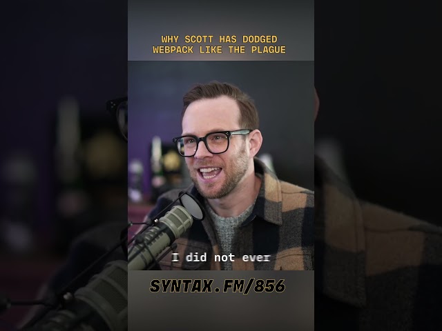 Avoiding Webpack like the plague