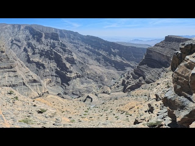 🇴🇲360°Oman: Way from Jebel Shams 阿曼 舍姆斯山 جبل شمس
