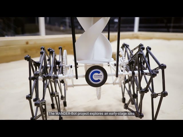 WANDER-Bot - A robot locomotion mechanism powered by the wind