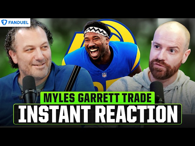 Myles Garrett TRADED To The Los Angeles Rams 😳