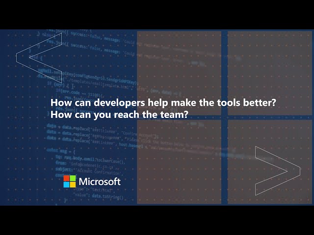 How can developers help make the tools better and how you can reach the team | One Dev Question