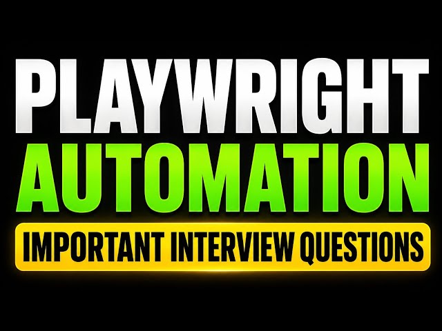 Playwright Automation Important Interview Questions #testing #playwright #sdet #softwaretesting #qa