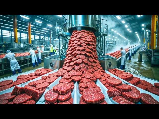 How its Made | ANGUS Beef Burgers | Inside The Factory