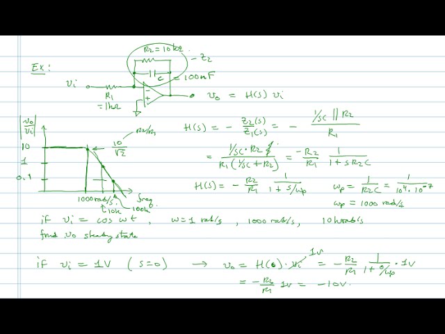 Op-amps and Transfer Functions (OP06)