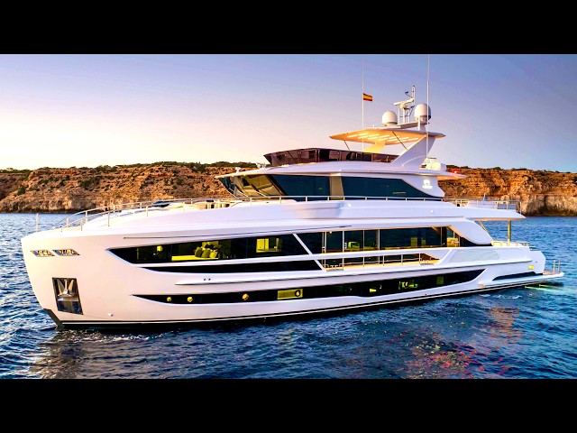 €11.6 Million Superyacht Tour : Horizon FD100