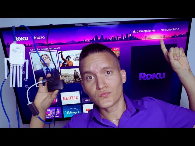 ROKU EXPRESS SIN WIFI Y SIN CONTROL 😱 ¡Conecta el Internet con ESTE TRUCO!