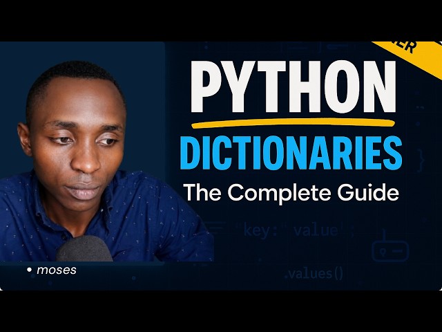 Python Dictionary Tutorial for Beginners | Finally Understand Dictionaries