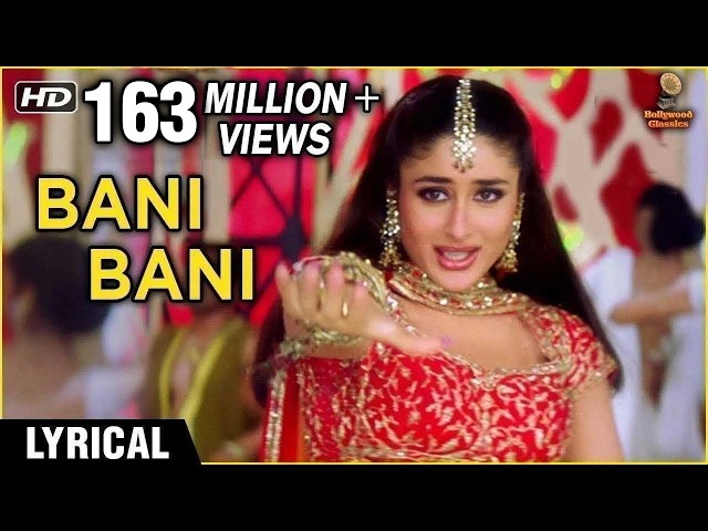 Bani Bani Lyrical | Main Prem Ki Deewani Hoon | Kareena, Abhishek, Hrithik | Anu Malik