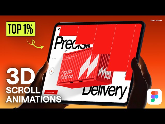 Design 4 Award-Winning Web Animations (Figma File Included)