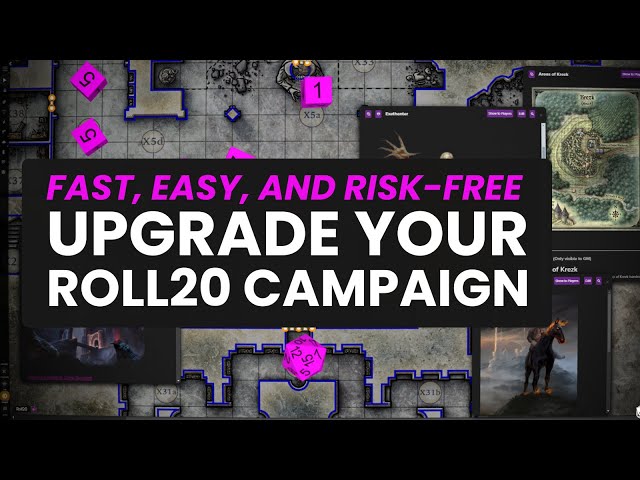 How to Upgrade to the Best Version of Roll20