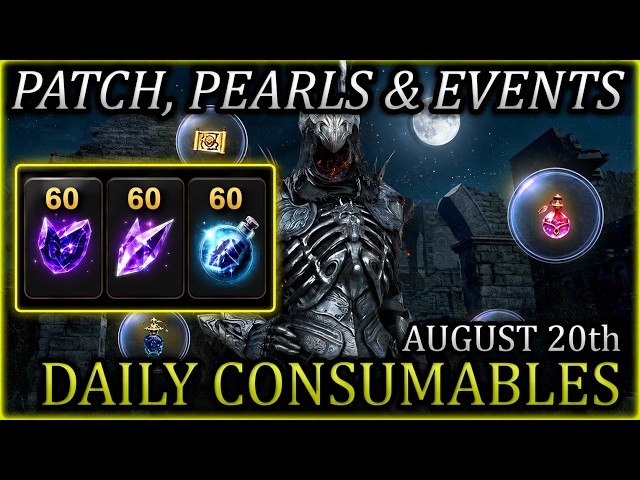 Patchnotes, Pearlshop Update & BIG EVENTS - Daily Buffs, Free Gated Crystals & More| BDO Events