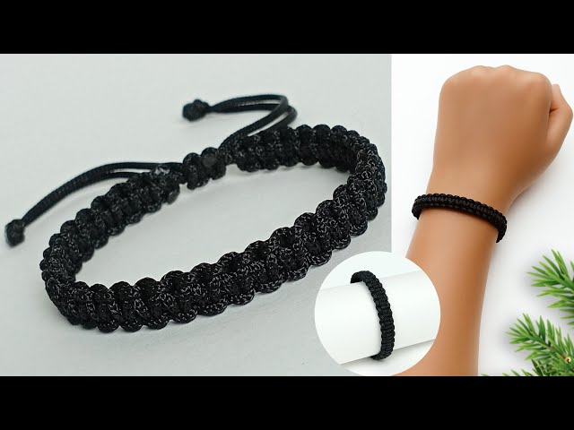 Bracelet making with thread || handmade bracelet with thread || diy || easy macrame thread bracelet