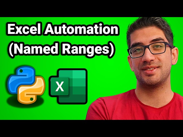 Avoid This Excel Automation Mistake! Use Named Ranges Instead