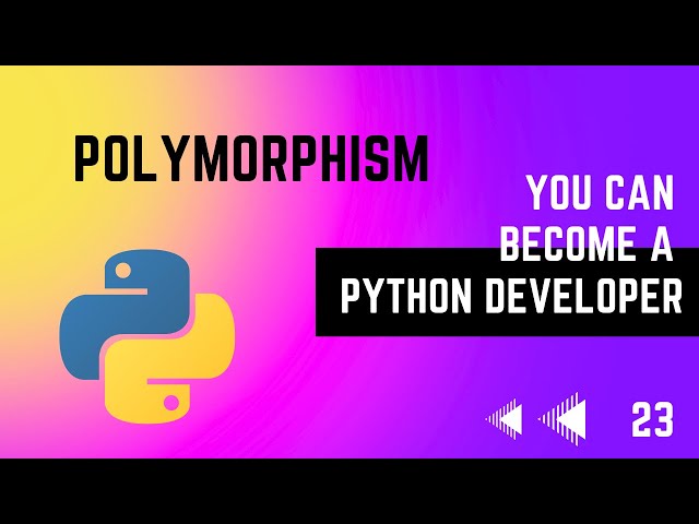 #23 Polymorphism in Python | Python Tutorial Series | In Tamil | Error Makes Clever Academy