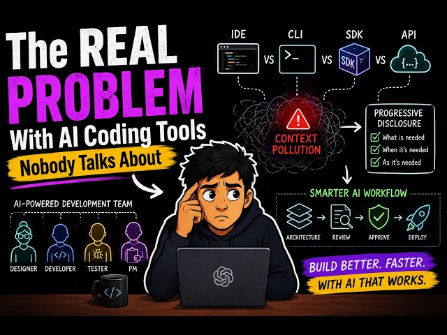 The REAL Problem With AI Coding Tools Nobody Talks About | IDE • CLI • SDK