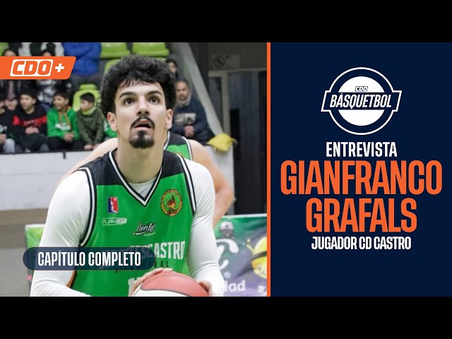 🏀#CDOBasketball - Interview with Gianfranco Grafals (Castro) and Chile's spot in the BCLA in doubt