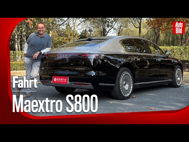 Maextro S800 – Chinas Luxuslimousine greift S-Klasse & Rolls-Royce an