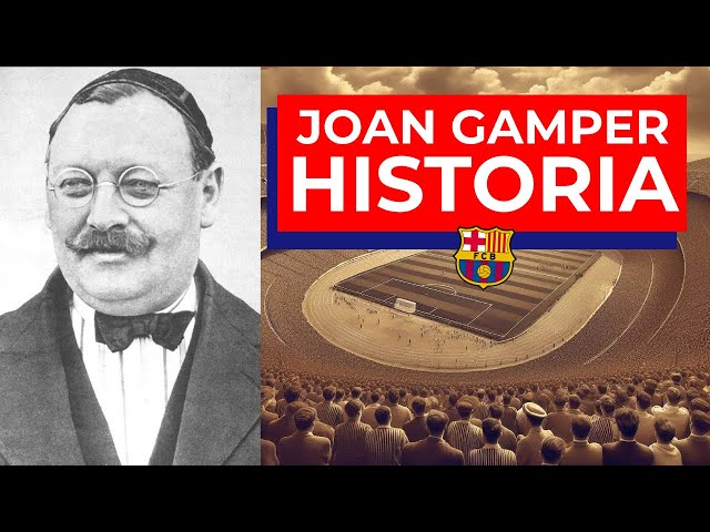 El Fundador del FC BARCELONA: JOAN GAMPER🏆 | La Historia de Joan Gamper con el FC Barcelona