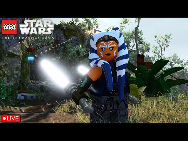 🔴 LIVE - First Time Playing LEGO Star Wars The Skywalker Saga... I Wasn't Ready | Part 25