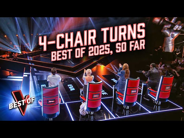 The Very Best 4-CHAIR TURNS of The Voice 2025 So Far