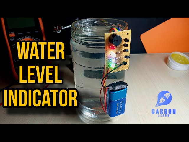 DIY Water Level Indicator Circuit Using BC547 | Simple Electronics Project